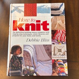 How to Knit Book by Debbie Bliss